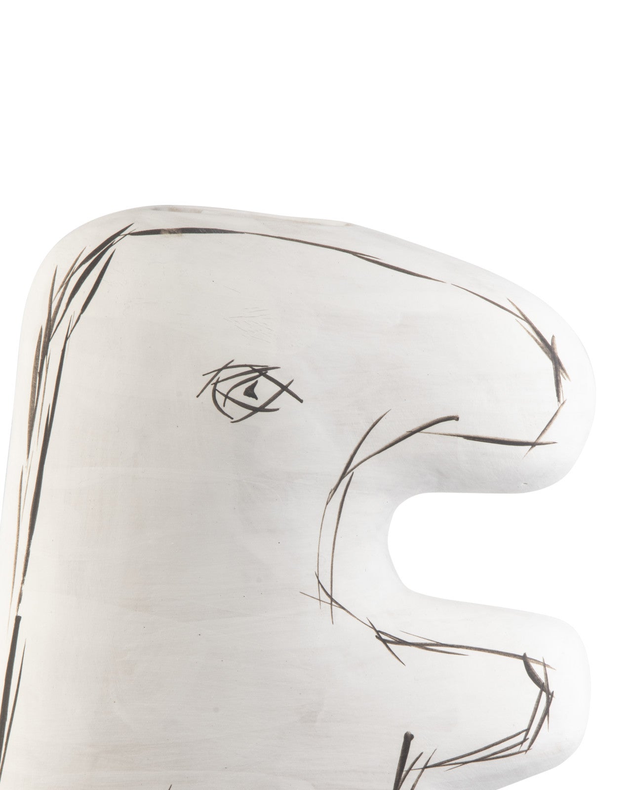 Whimsical White Sculpture